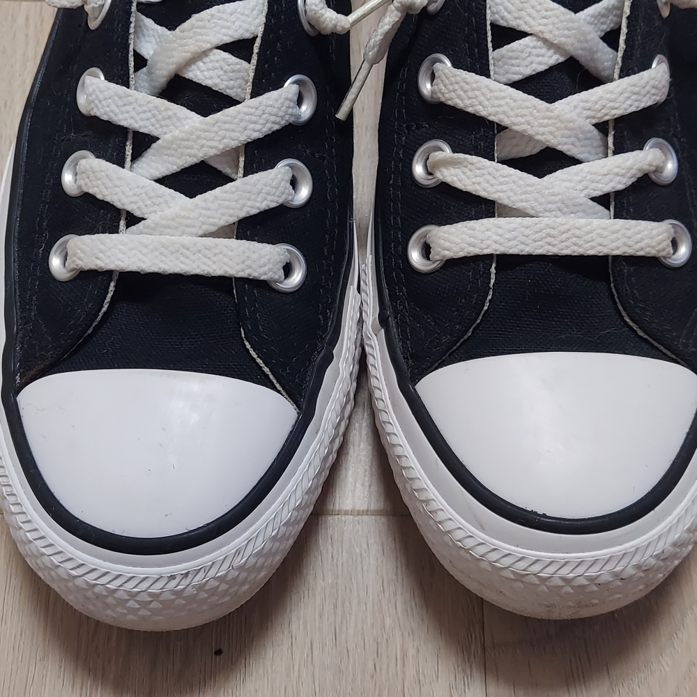 Converse Womens Black and White Sneakers